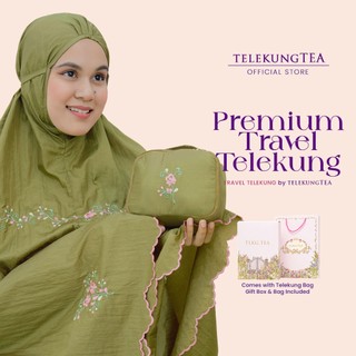 Compact PREMIUM TRAVEL TELEKUNG by Telekung Tea | Telekung Travel Sulam Mini Pouch Bag