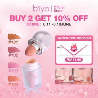 BIYA Lipuid Blusher - Solekan Semula Jadi Tahan Lama untuk Semua Jenis Kulit