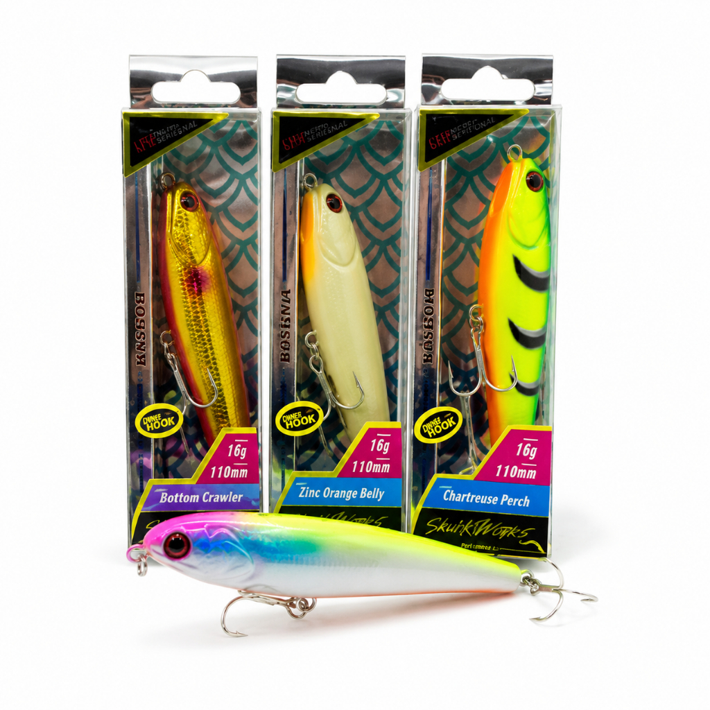 EF SEAHAWK SILENT KILLER 110mm 16g / 130mm 20g ดินสอน้ําชั้นนํา LURE
