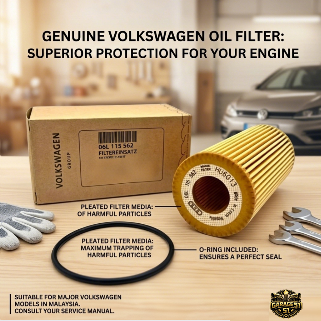 กรองน้ํามันเครื่อง VW Golf GTI MK7 MK8 Passat B8 Tiguan Audi A4 B9 A5 A6 Q5 Porsche Macan EA888 Gen 
