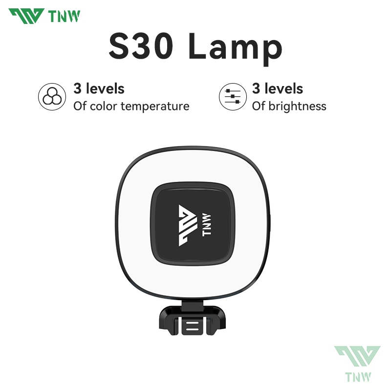 TNW เติมโคมไฟสําหรับ Selfie Stick ขาตั้งกล้อง S30/S30MAX