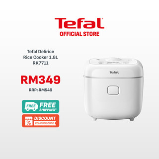 [NEW] Tefal Delirice Fuzzy Logic Rice Cooker 1.8L (RK7711)