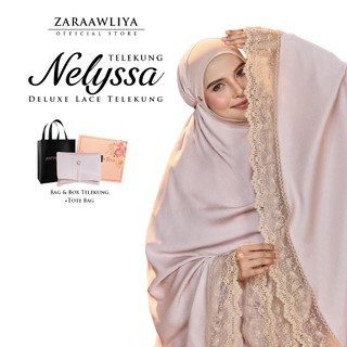 Zara Awliya | Telekung Premium NELYSSA [Free Box Exclusive, Bag Telekung & Totebag]