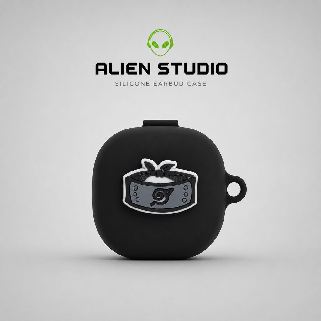 ALIEN STUDIO 3D สไตล์ซิลิโคนหูฟังฝาครอบป้องกันสําหรับ Baseus WM01 กรณี + ปากกาทําความสะอาด + เชือกเส