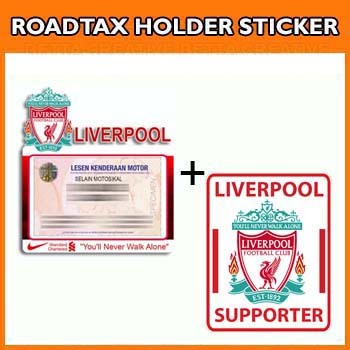 ชุดประกอบและสติ๊กเกอร์ Roadtax - Liverpool FC BOLA