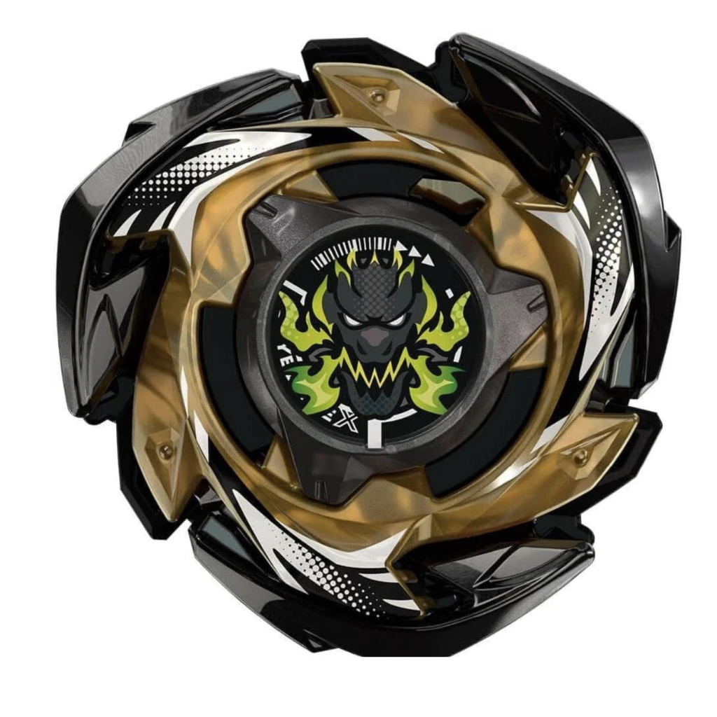 Takara Tomy Beyblade X CX-00 Dran Brave S6-60V เสื้อโค้ทโลหะสีดํา JAPAN QR