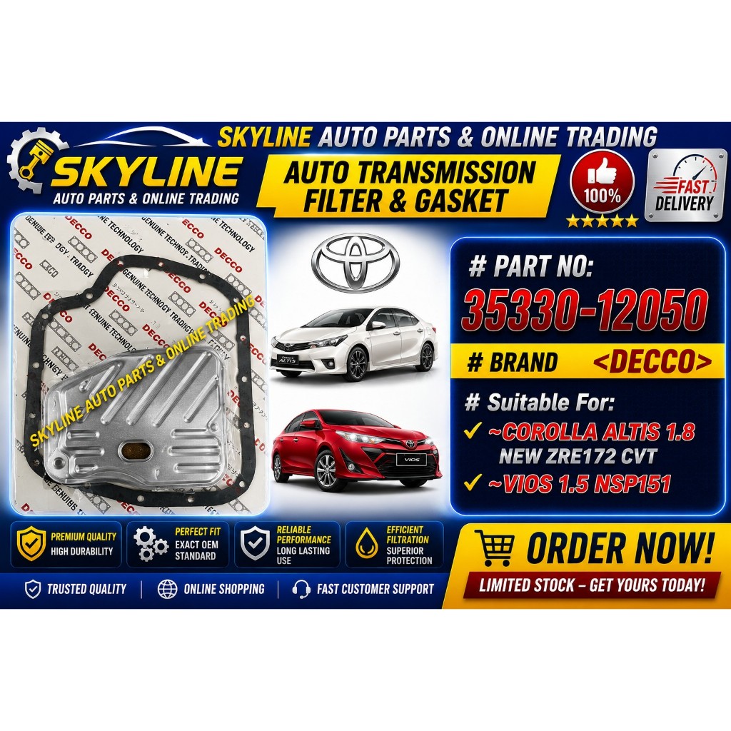 35330-12050 TOYOTA COROLLA ALTIS NEW ZRE172 1.8 CVT ZRE210 211 2.0 CVT / TOYOTA VIOS 1.5 NSP151 AUTO