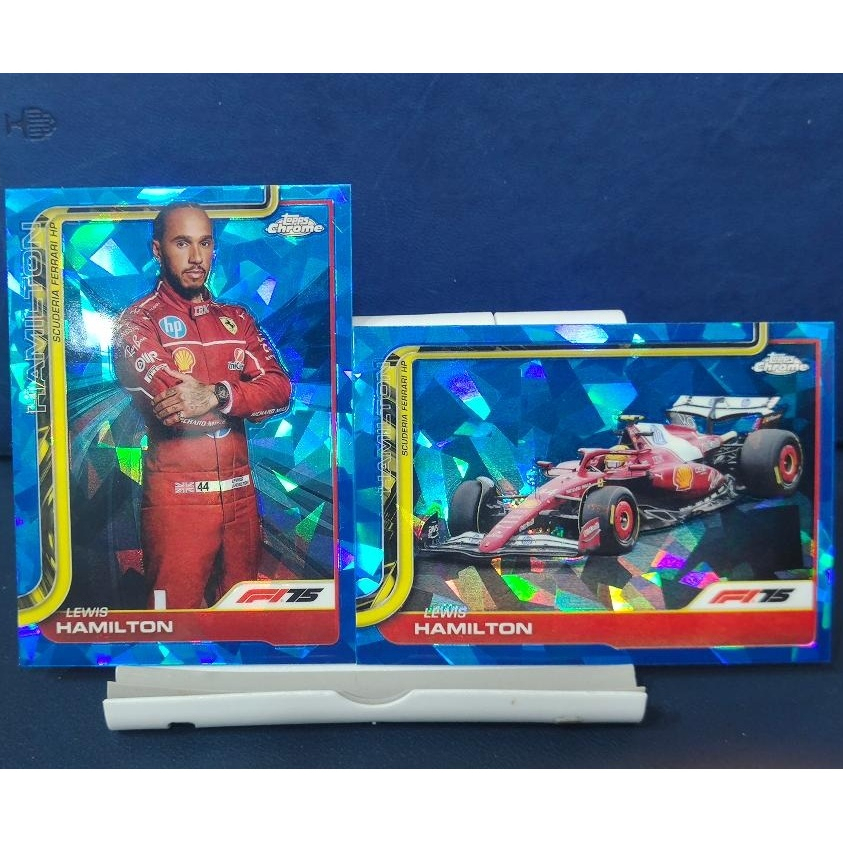 Topps F1 Chrome 2025 - Lewis Hamilton Sapphire