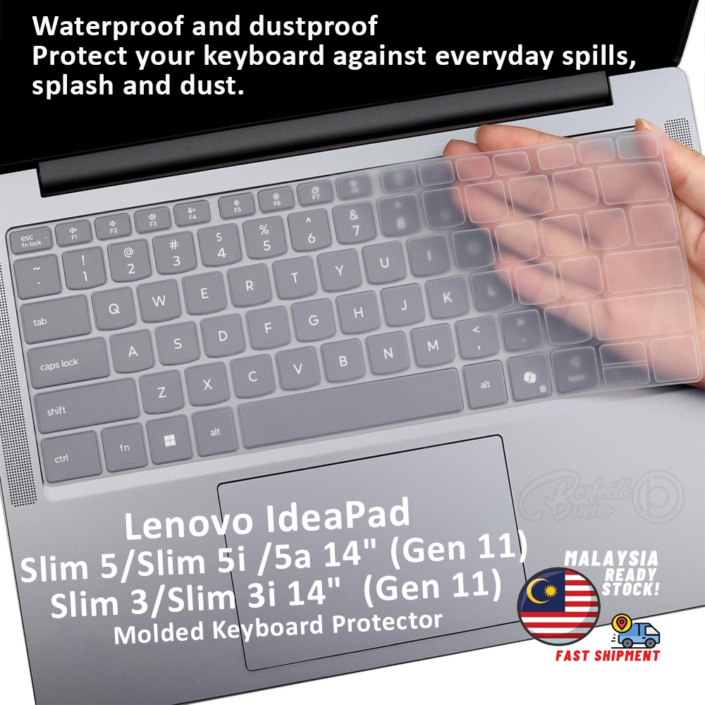 ฝาครอบคีย์บอร์ดสําหรับ 2026 Lenovo IdeaPad Slim 5 Gen 11 Slim 5i Gen 11 14" IdeaPad Slim 3 3i Gen 11