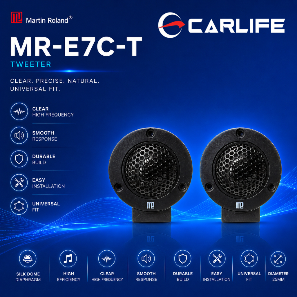 Martin Roland MR-E7C-T ทวีตเตอร์โดมผ้าไหม 25 มม