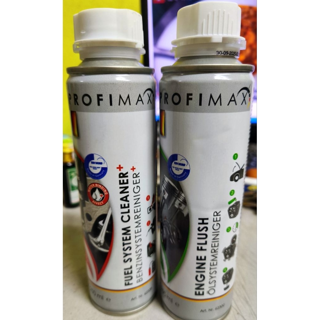 ชุดคอมโบ PRO-FIMAX ENGINE FLUSH+INJECTION CLEANER