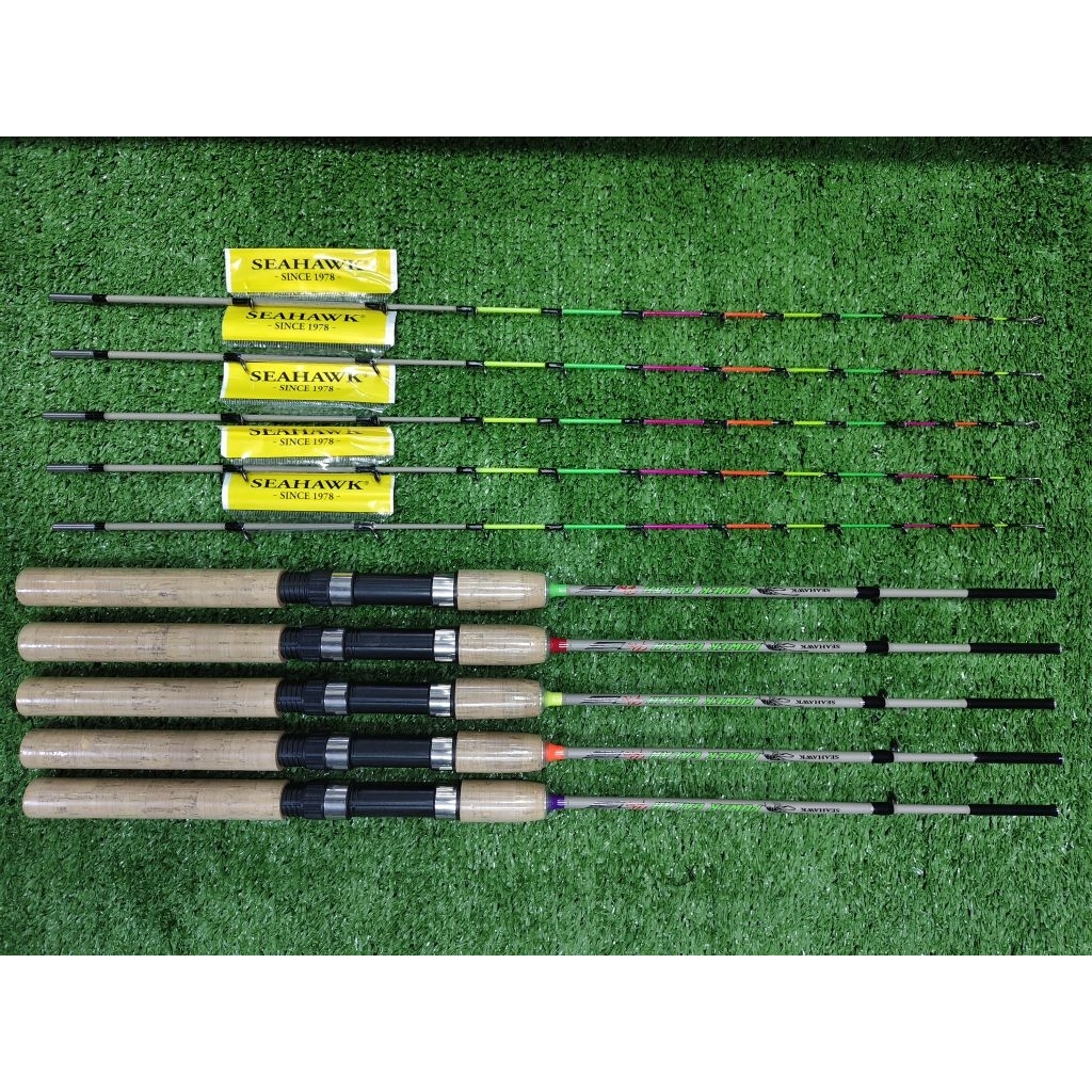 NEW ARRIVAL!!️ SEAHAWK POWER GALAH PRO 4FT/4"6FT/5"0FT UL SPINNING FISHING ROD/JORAN UDANG/PRAWN ROD