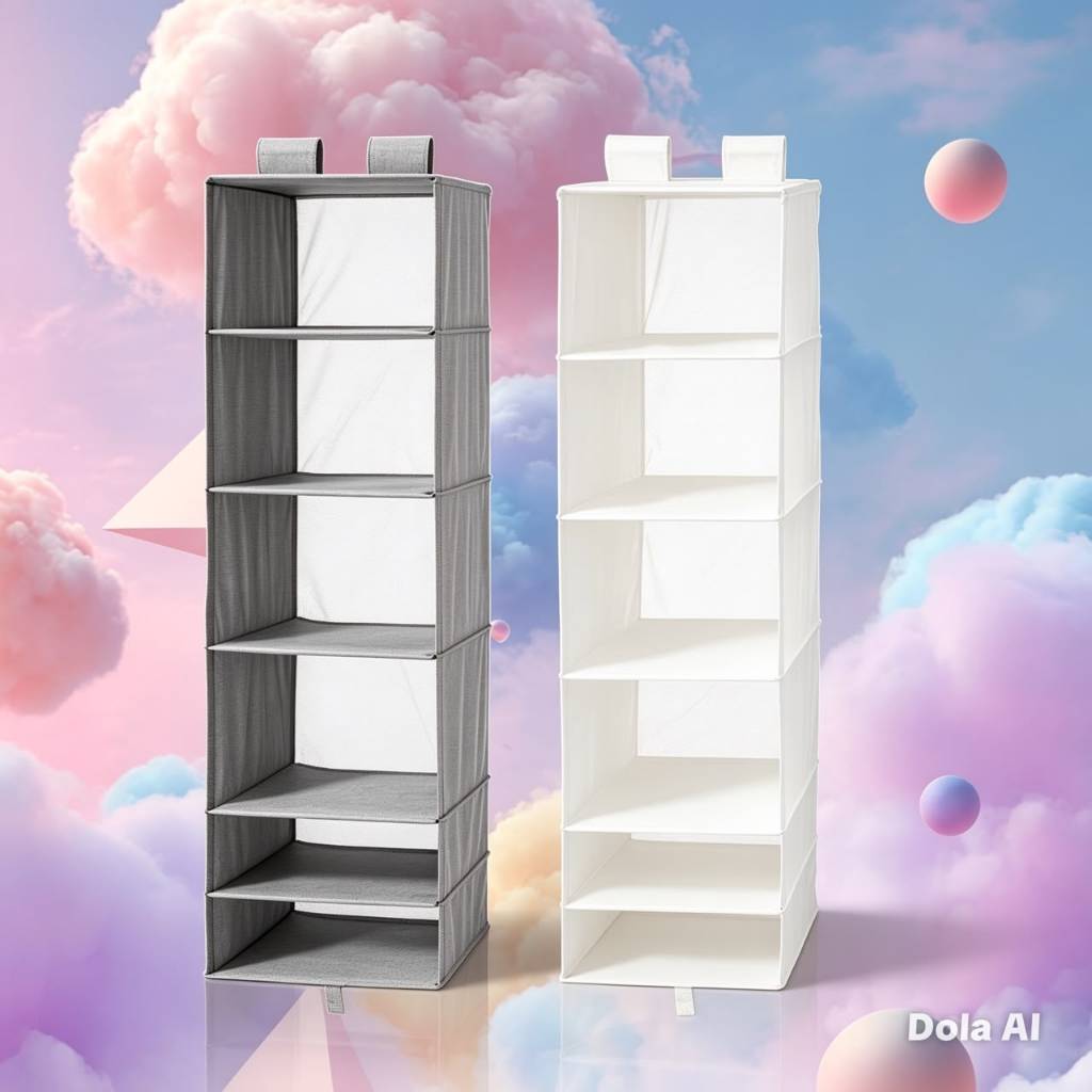 PERSONAL SHOPPER – ที่เก็บ SKUBB พร้อม 6 ช่อง [ 35x45x125 ซม. ] ( ซื้อใน IKEA ดามานาสรา / ร้านเฌอส )