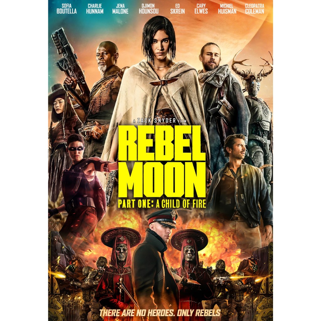 Rebel Moon - ตอนที่ One: ภาพยนตร์ดีวีดี Child of Fire 2023