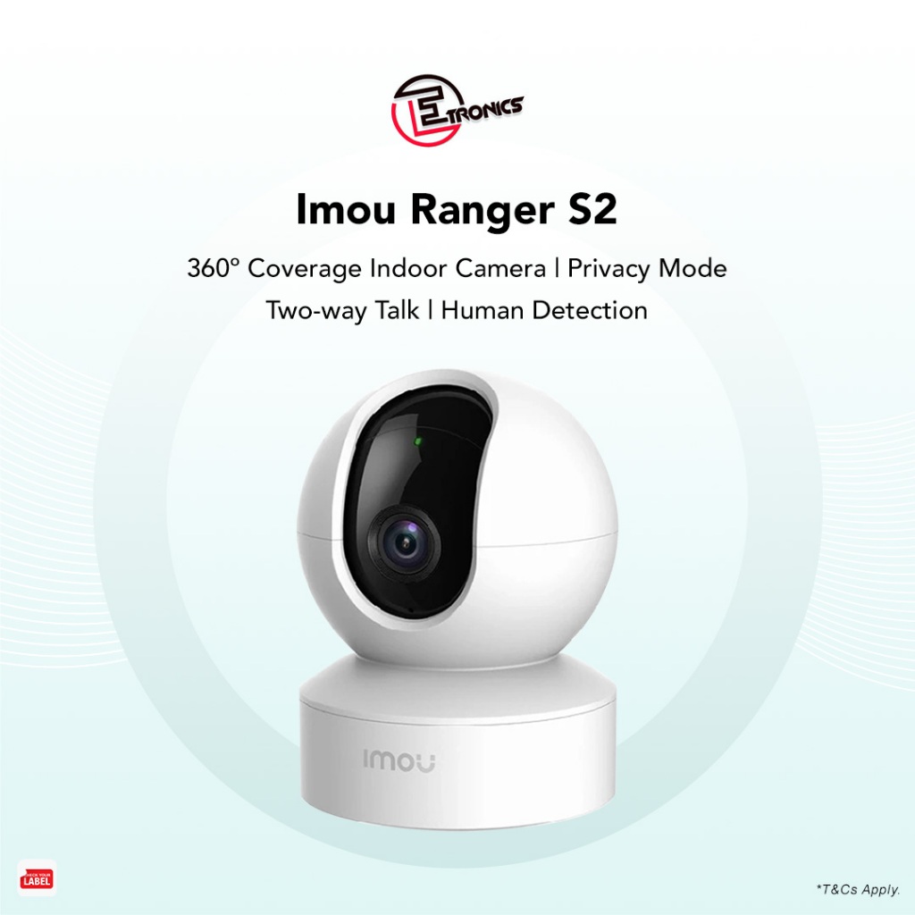 Imou Ranger S2 DK2 1080p H.265 Wifi กล้องอัจฉริยะรับประกัน DirectD