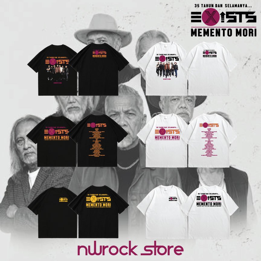 MERCH Exists Memento Mori, Konsert Exists Memento Mori, Live ที่ Unifi Arena, Bukit Jal, Kuala Lumpu