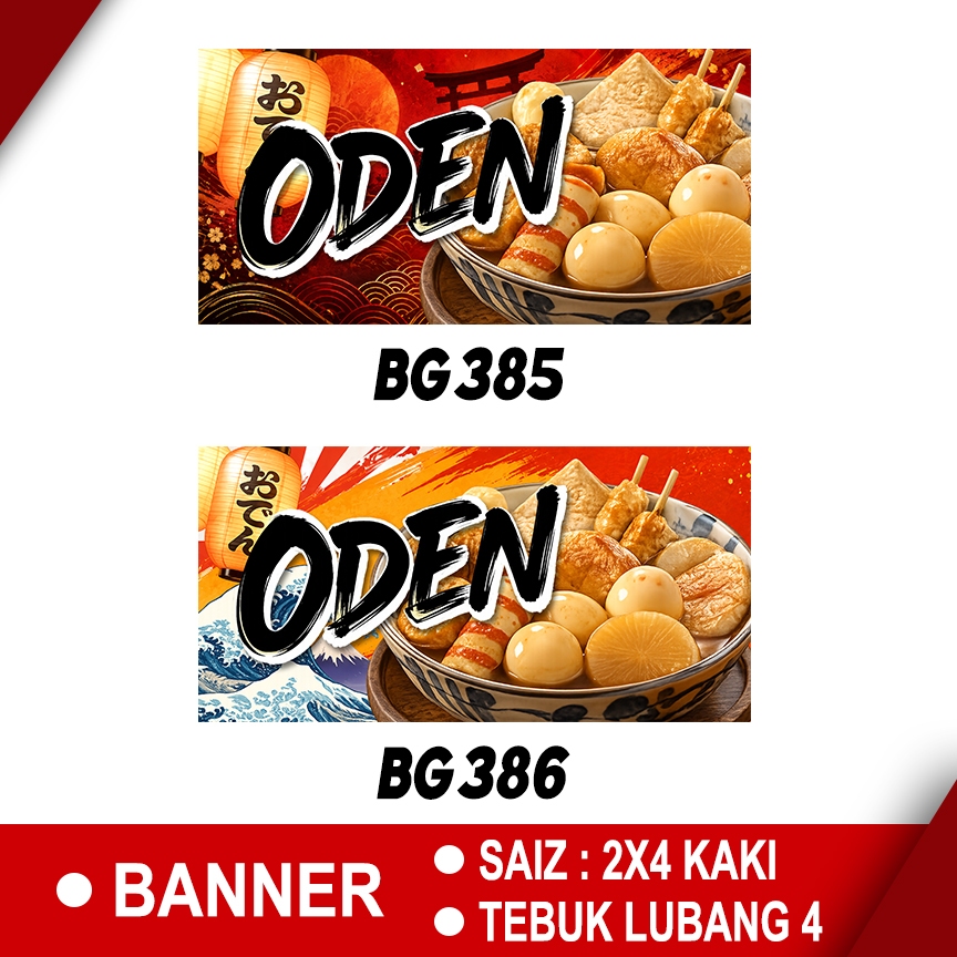 GERAI ODEN ( BANNER & BUNTING )