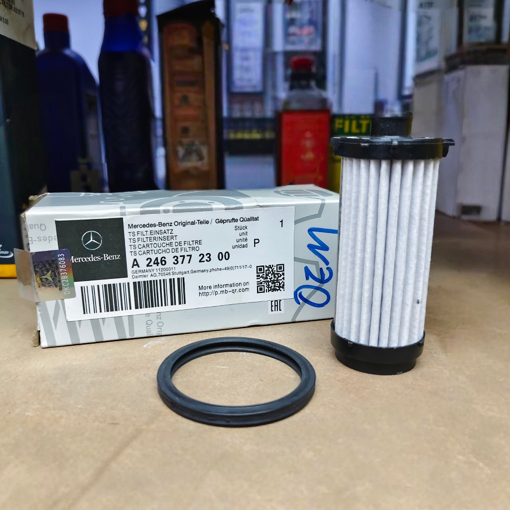 246 377 23 00 OEM ตัวกรองน้ํามันพร้อมแหวนซีลสําหรับ Mercedes-Benz 7G-DCT เกียร์อัตโนมัติ A2463772300