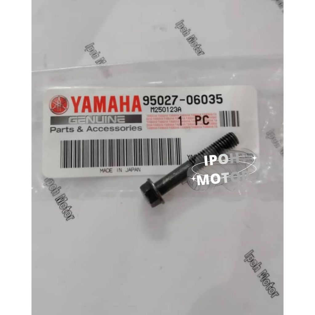 ( 35mm ) 95027-06035 RXZ Bolt Flange Cover Crankcase Clutch RH ขวา/สกรู Skru ikat ฝาครอบ Crankcase K