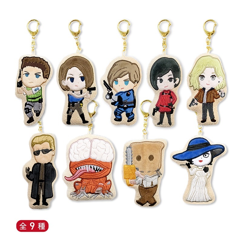Resident Evil 30th Anniversary Sweets Collection ตุ๊กตาพวงกุญแจมาสคอต