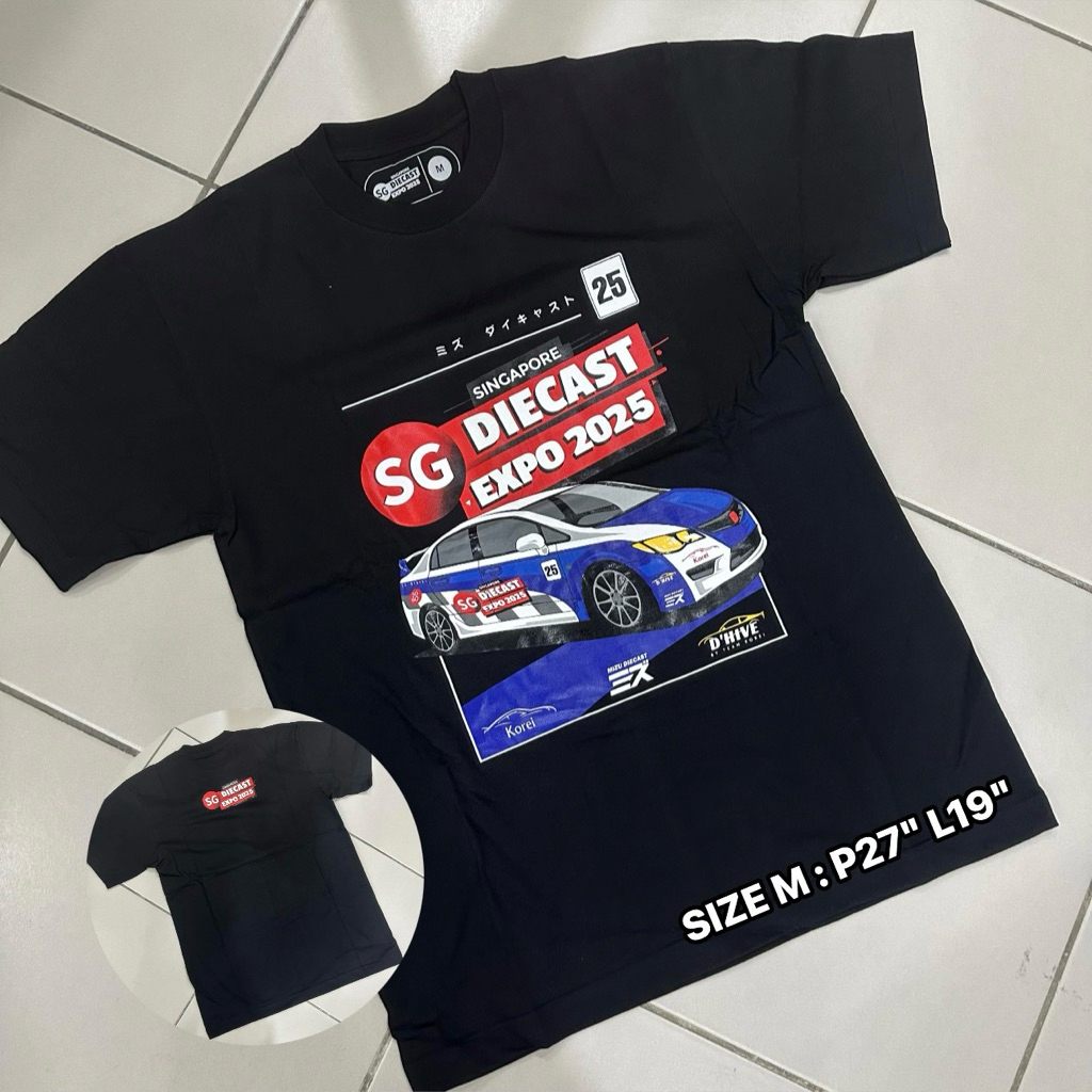 เสื้อยืด EVENT EXCLUSIVE DIECAST EXPO 2025 SGDE