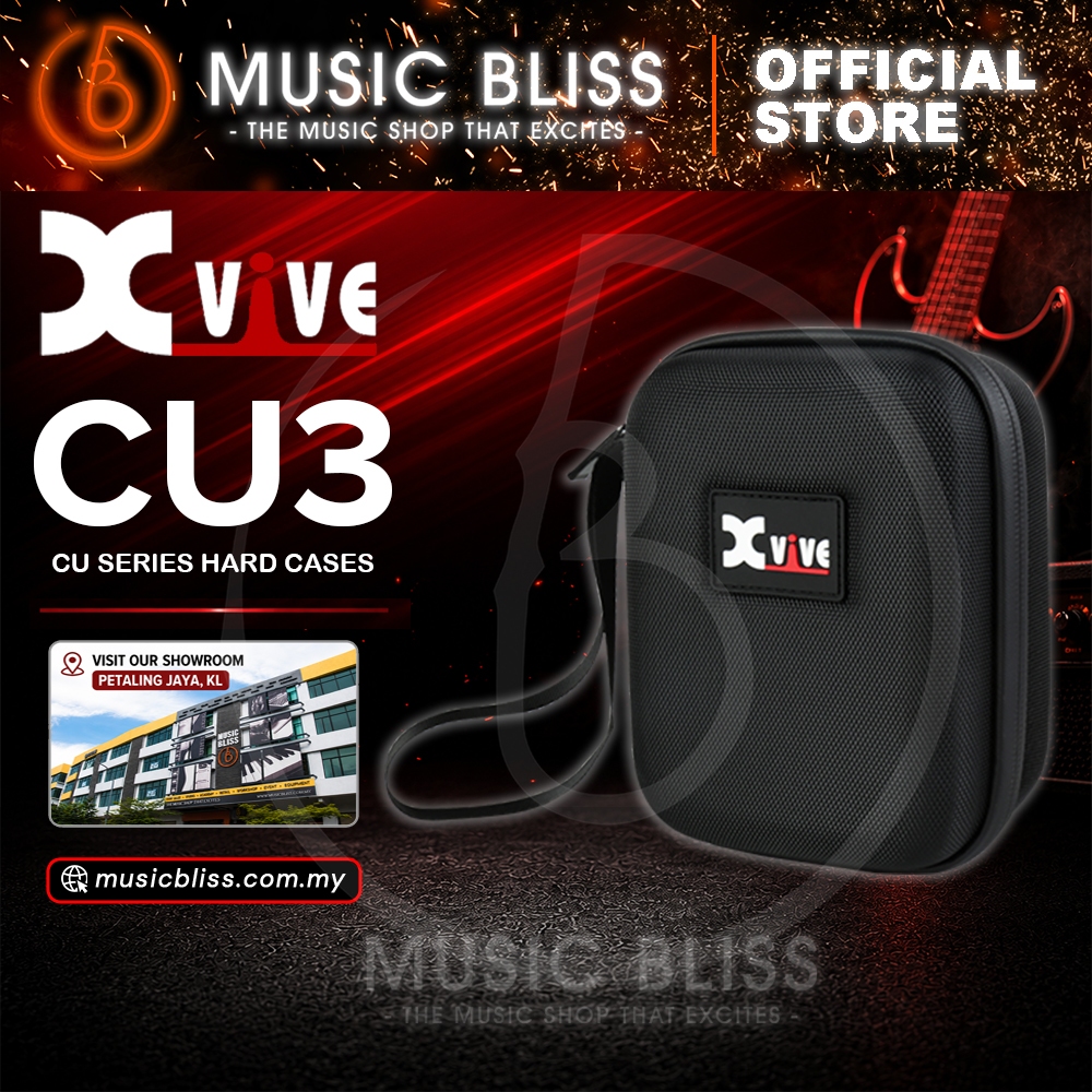 Xvive CU3 Travel Hard Case สําหรับระบบไมโครโฟนไร้สาย U3/U3C