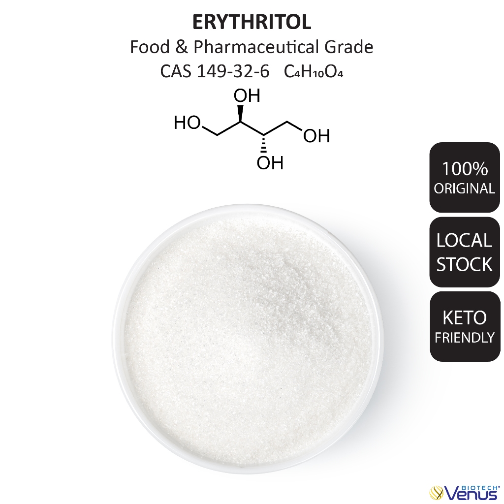 ERYTHRITOL / ALLULOSE SWEETENER (HALAL / FOOD GRADE)