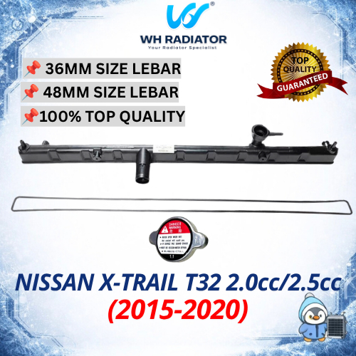 NISSAN X-TRAIL T32 2.0CC/2.5CC (2015-2020) TOP QUALITY RADIATOR TOP COVER / TOP TANK / UPPER COVER /