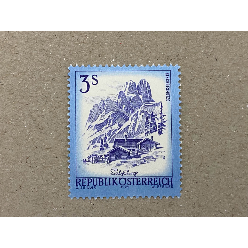 {JK} MEL Austria 1974 - Landscapes Of Austria Stamps 1V MNH