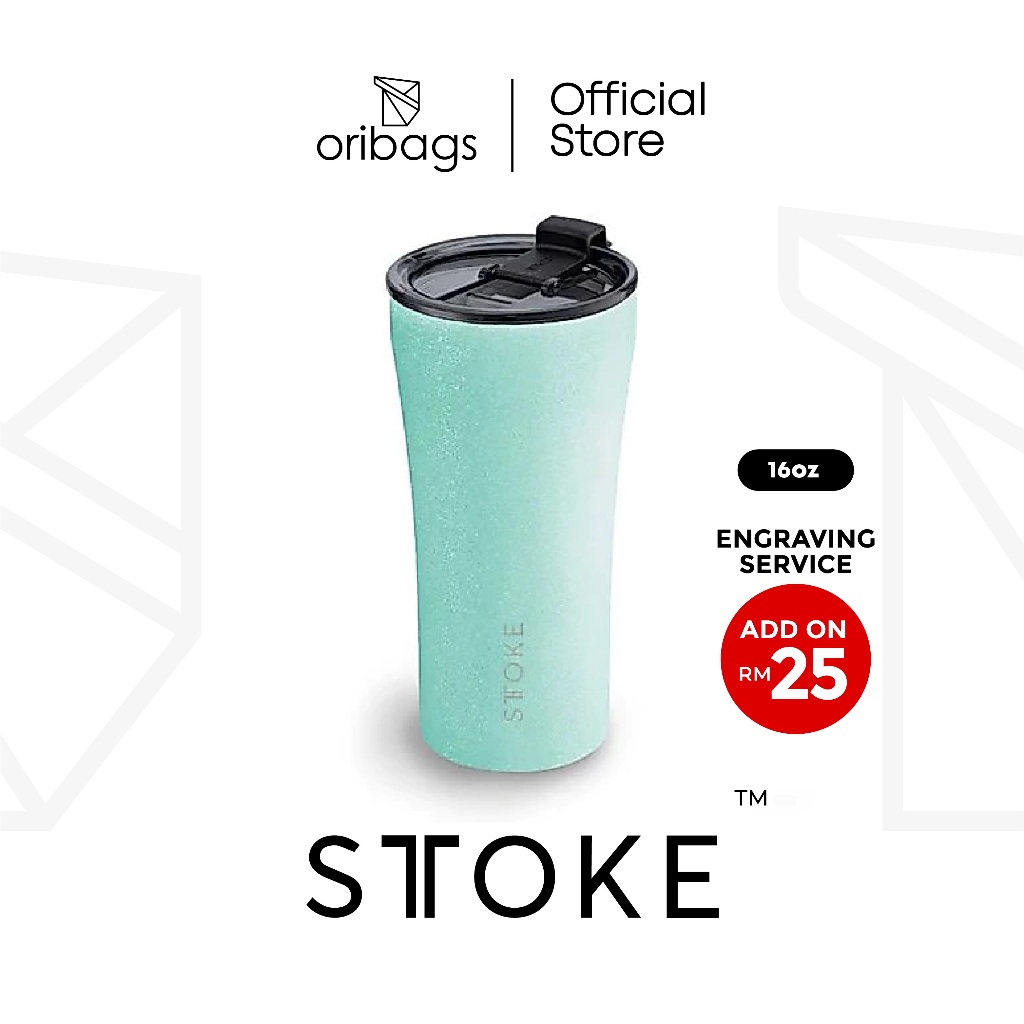 STTOKE Unicorn Series 16oz | ฝารั่วซึม 2.0 เซรามิคฉนวนถ้วยกาแฟเดินทางแก้วสูญญากาศ บีพีเอ ฟรี