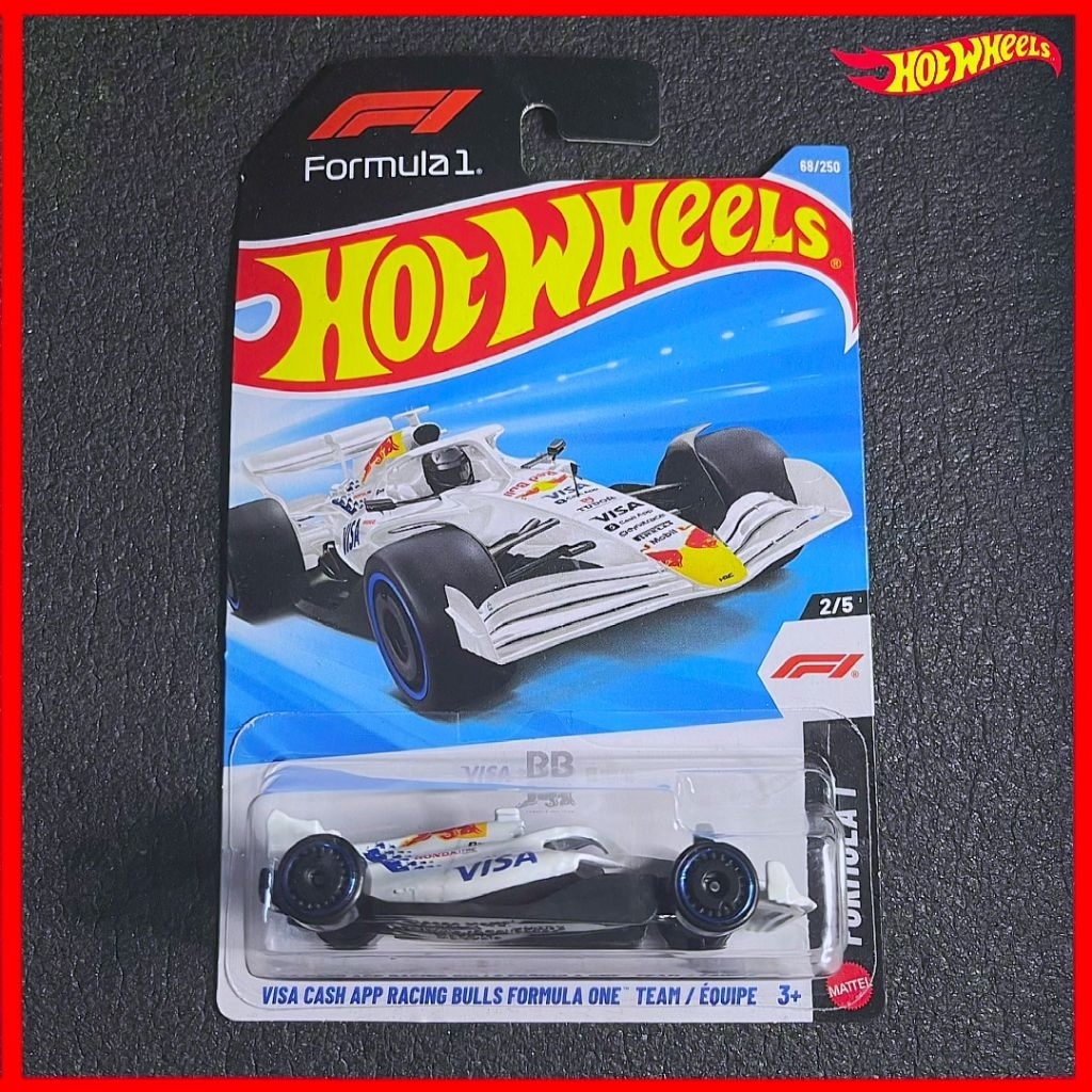 Hot Wheels Visa Cash App Racing Bulls Formula One 2026 Formula 1 Hotwheels Circuit Racing Car Toy F1