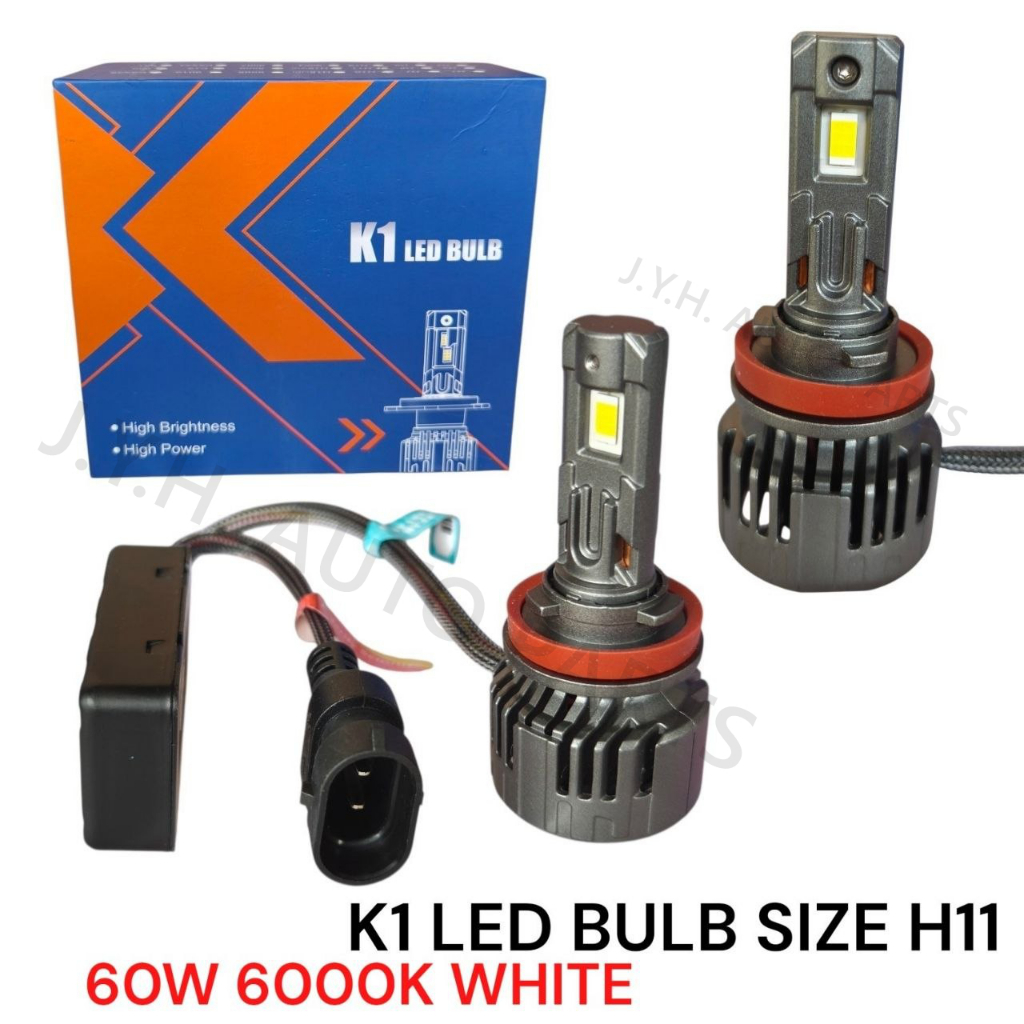 K1 LED BULD H11 6000K ปลั๊กและเล่น