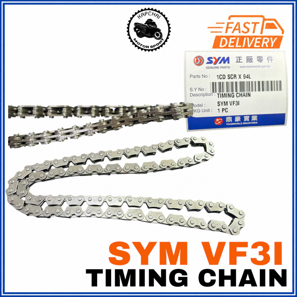 VF3 VF3i V1 V2 LE PRO /SYMPHONY 150 TIMING CHAIN RANTAI KECIL 1CD SCR X94L