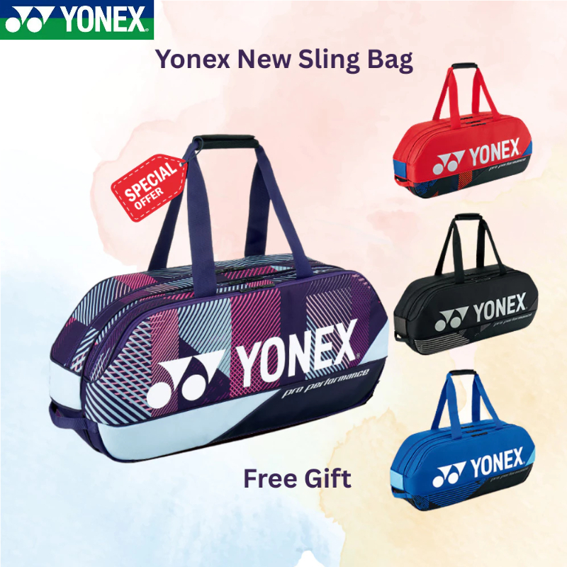 กระเป๋าแบดมินตัน YONEX กระเป๋าแบดมินตันกันน้ําอวกาศขนาดใหญ่