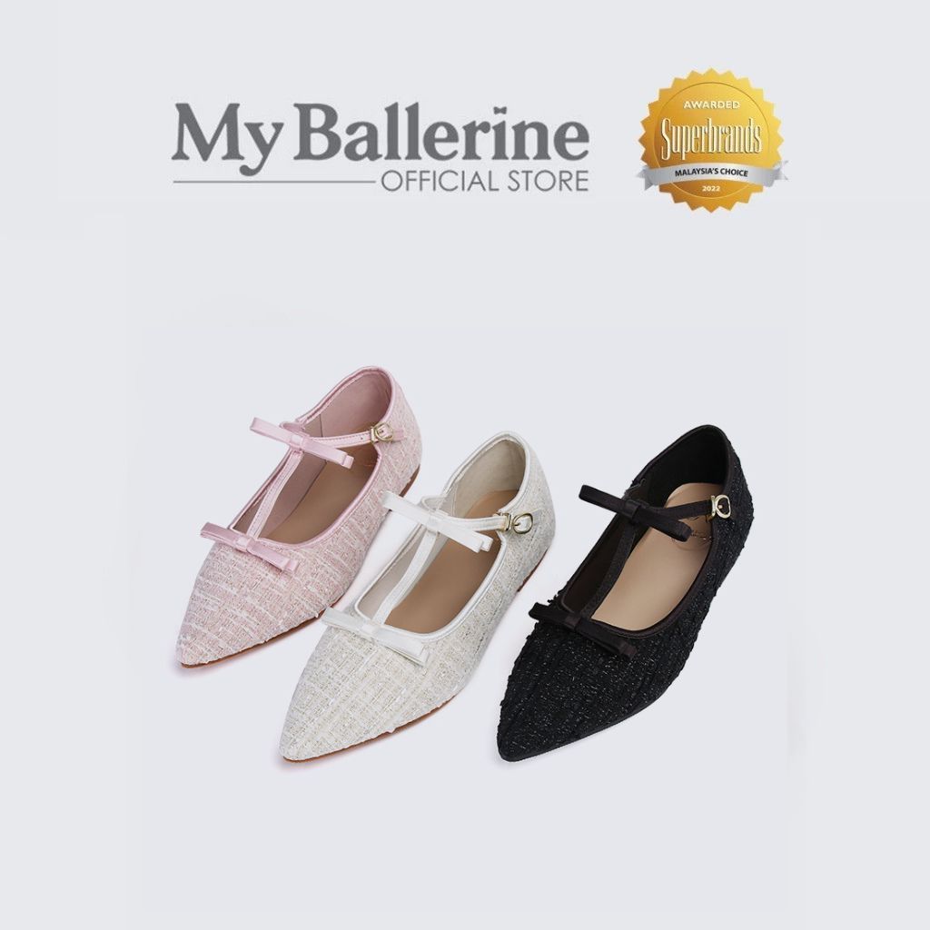 My Ballerine Adelaide Comfy Ballerina Kasut Flat Wanita