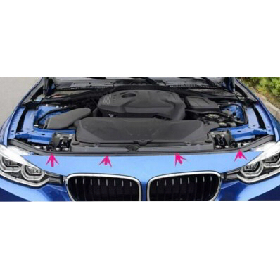 ยางตัวท็อป BMW F30 BUMPER 51767255802 ด้านหน้า F30LCI 318i 320i 328i 330i 330e