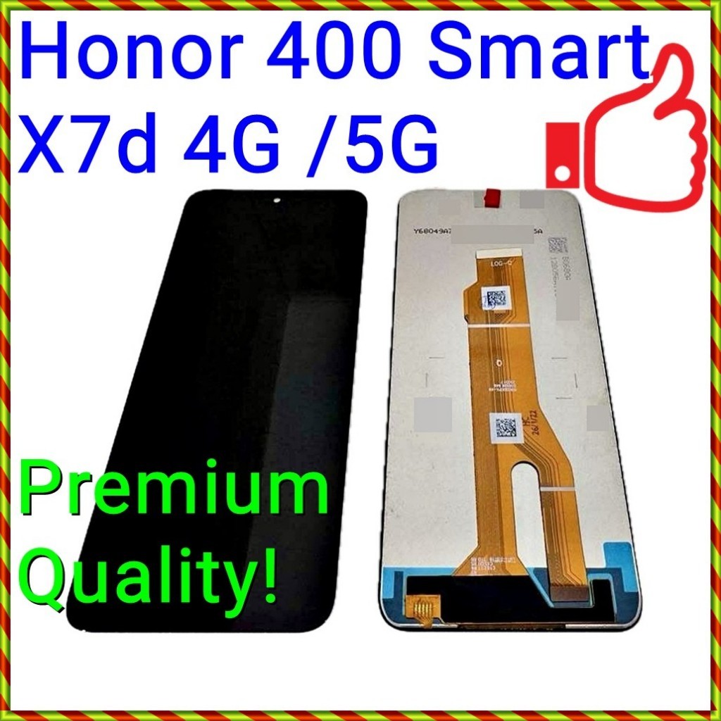 (สีจริง) ใหม่ 120Hz จอแสดงผล TFT LCD ชุดหน้าจอสัมผัสสําหรับ Honor 400 Smart 5G / X7d 4G / LGN-NX1