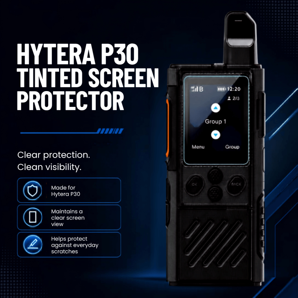 TINTED TYPE SCREEN PROTECTOR สําหรับ HYTERA P30