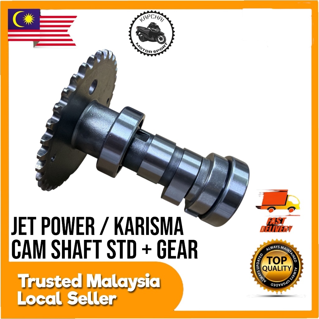 CAM SHAFT STD+GEAR JET POWER / KARISMA CAM SHAFT STD+GEAR