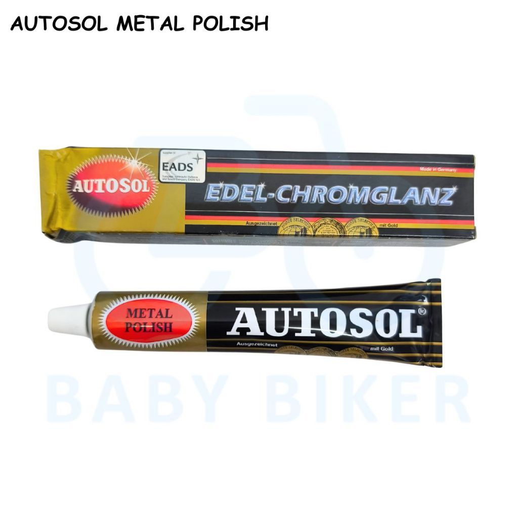 Autosol Metal Polish 75ml Krim Pengilat Logam Serbaguna / Autosol Metal Polish 75ml ครีมขัดโลหะอเนกป