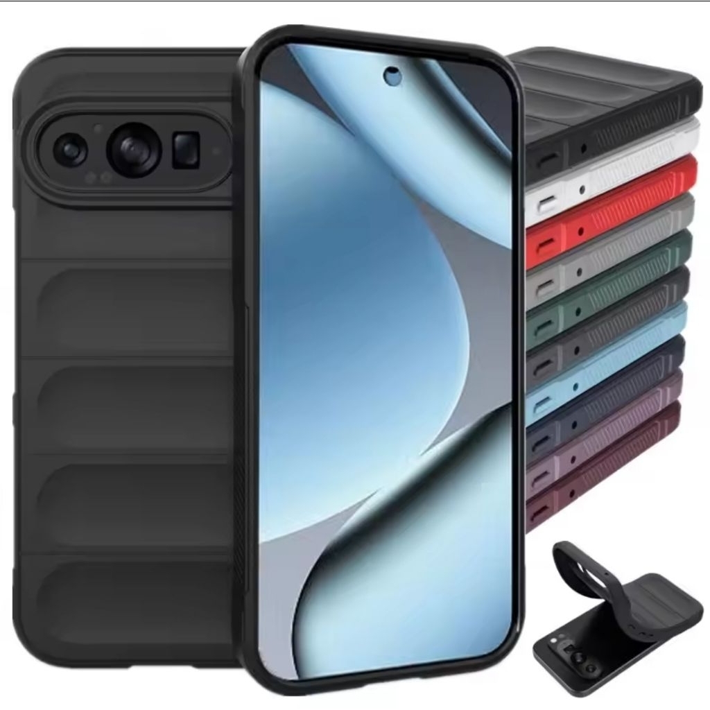 ซิลิโคนกันกระแทกสําหรับ Google Pixel 9 10 Pro XL 9A 8 8A 7 6A 9Pro 8Pro ผิวนุ่มรู้สึก TPU ฝาครอบโทรศัพท์ – โปรปัง