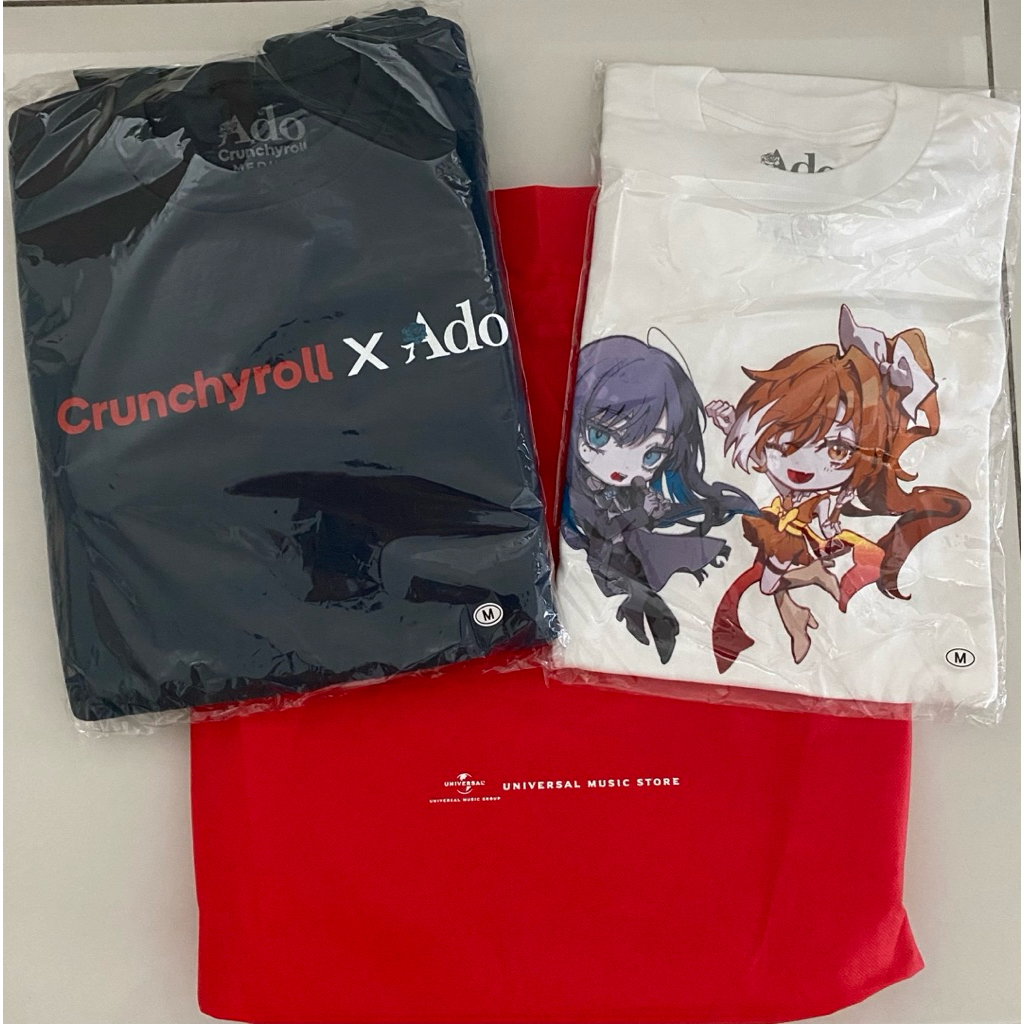Crunchyroll x Ado - Hime & Ado T-shirt & Crew Sweatshirt (พิเศษ) Set