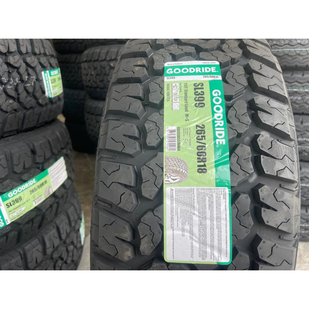 ยาง Tayar Tyre 265 60 18 265/60/18 GOODRIDE SL399 AT 2025