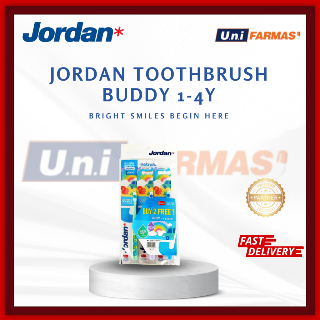 JORDAN TOOTHBRUSH BUDDY 1-4Y
