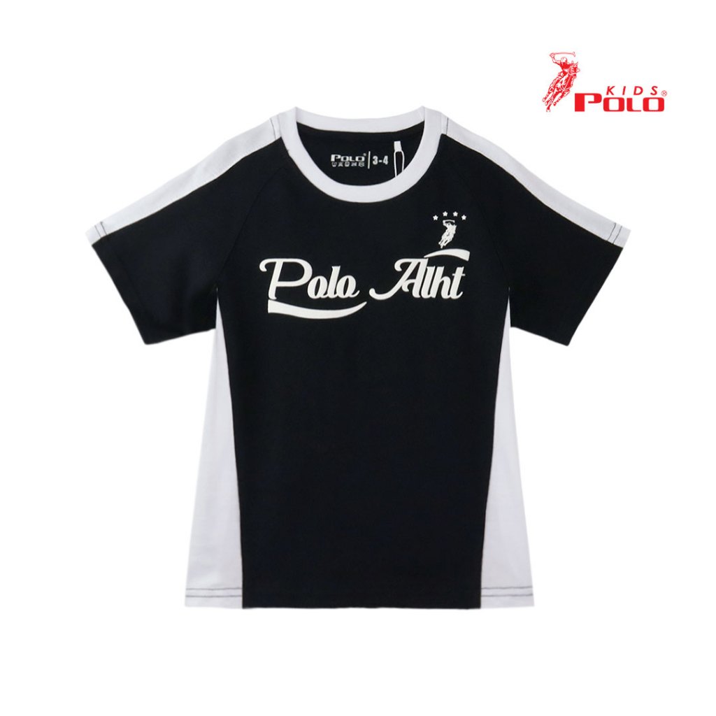 Polo Kids Boy B&W Limited Edition เสื้อยืดคอกลม 02-103860