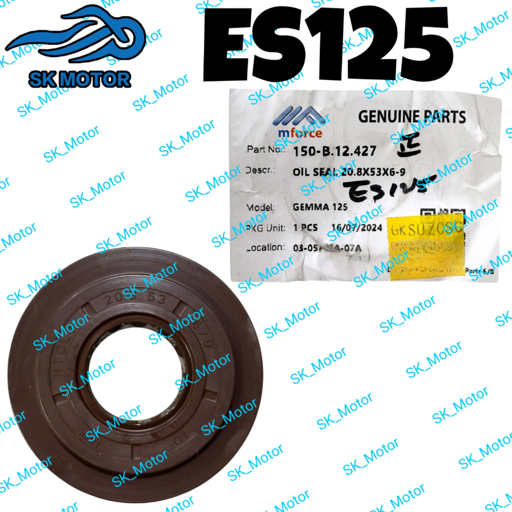 WMOTO ES125 ES 125 ซีลน้ํามัน Crankcase 20.8536/9 150-B.12.427
