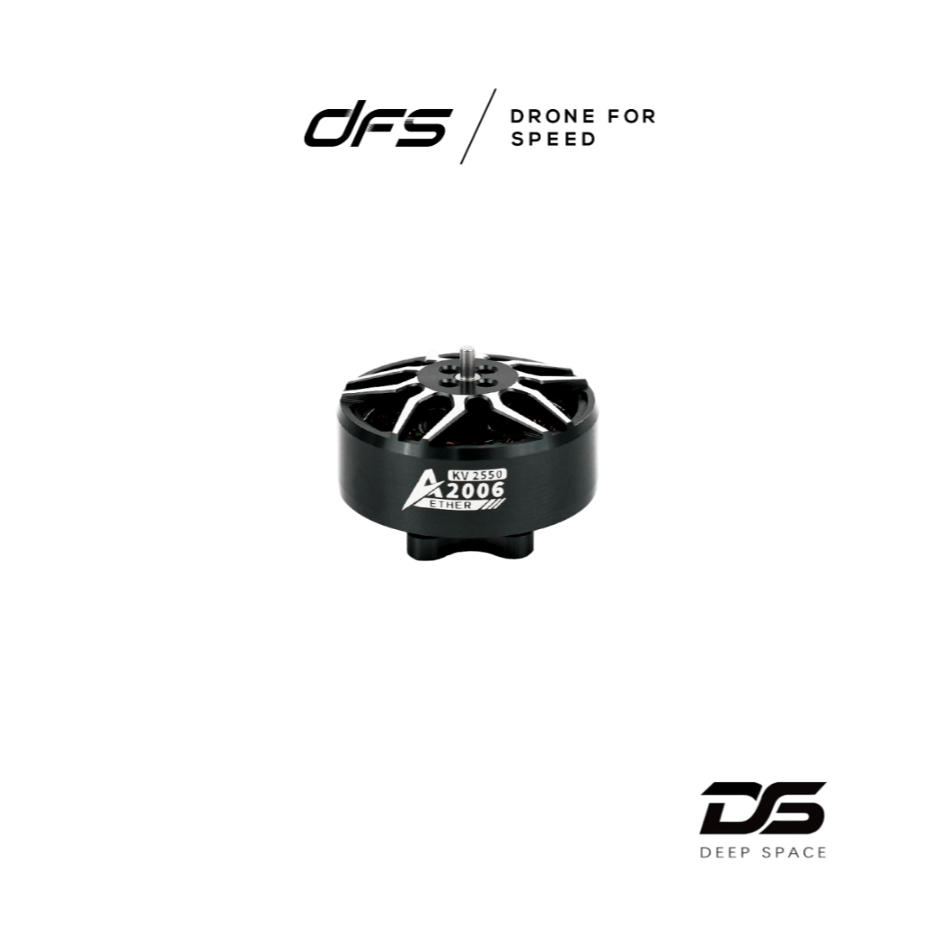 DeepSpace Aether 2006 2550KV มอเตอร์ไร้แปรงถ่าน 6S สําหรับ FPV 3.5 นิ้ว-5 นิ้ว