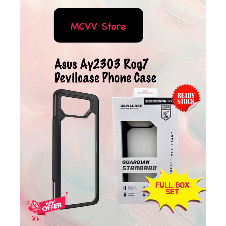 เคสป้องกัน Asus ROG Phone 7 /Asus Ay2303 Rog7 Devilcase เคสโทรศัพท์