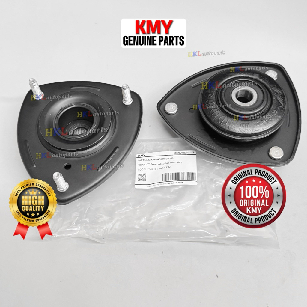 KMY Toyota Vios NCP42 1.5 ตัวยึดโช้คหน้า Depan 48609-0D080