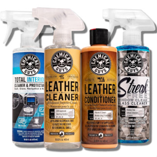 Chemical Guys Leather Cleaner and Conditioner Complete Leath…